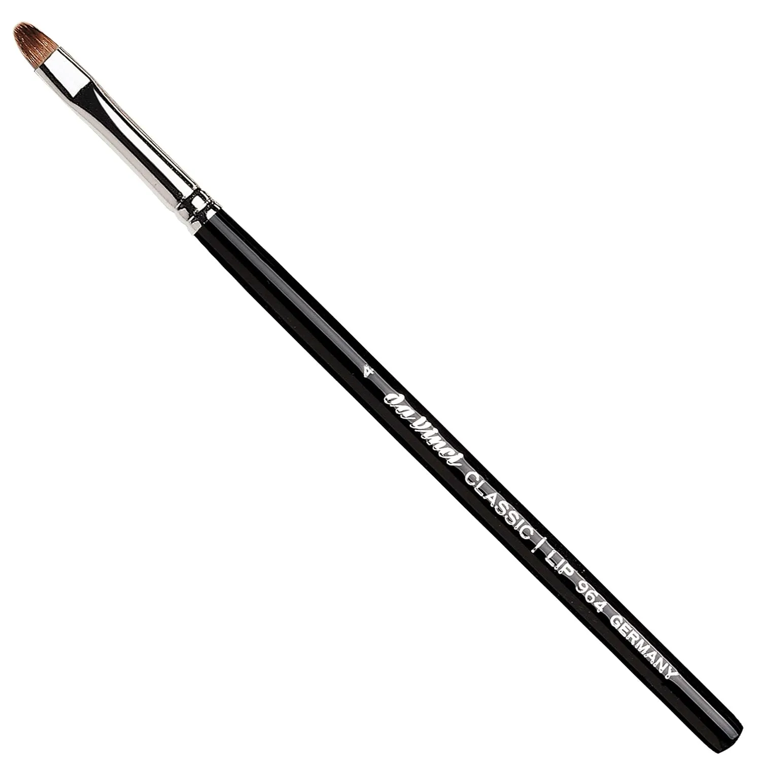 da Vinci Cosmetics Series 964 Classic Lip Brush, Oval Russian Red Sable, Size 4, 11.6 Gram