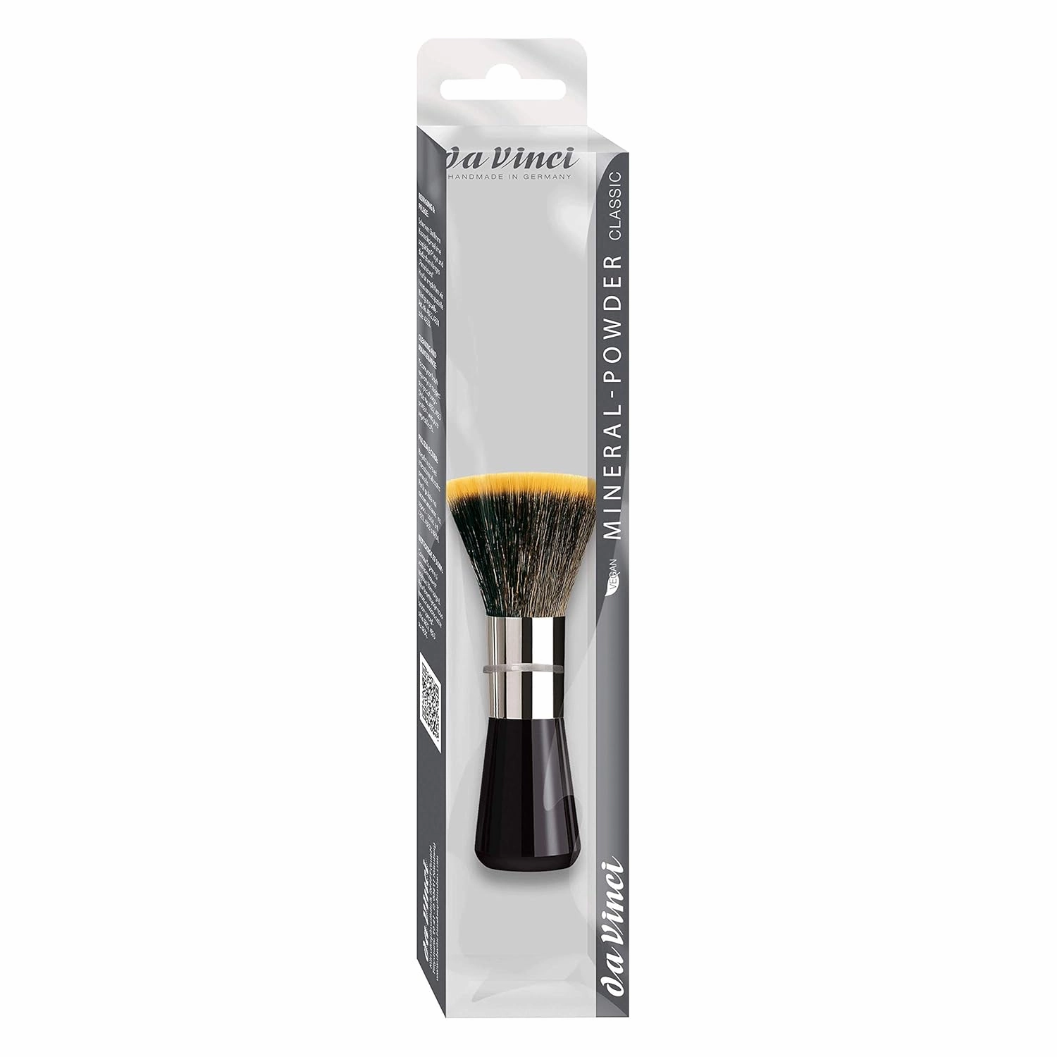 da Vinci Cosmetics Series 3852 Classic Powder Brush, Square Edge Natural/Synthetic, 39.1 Gram