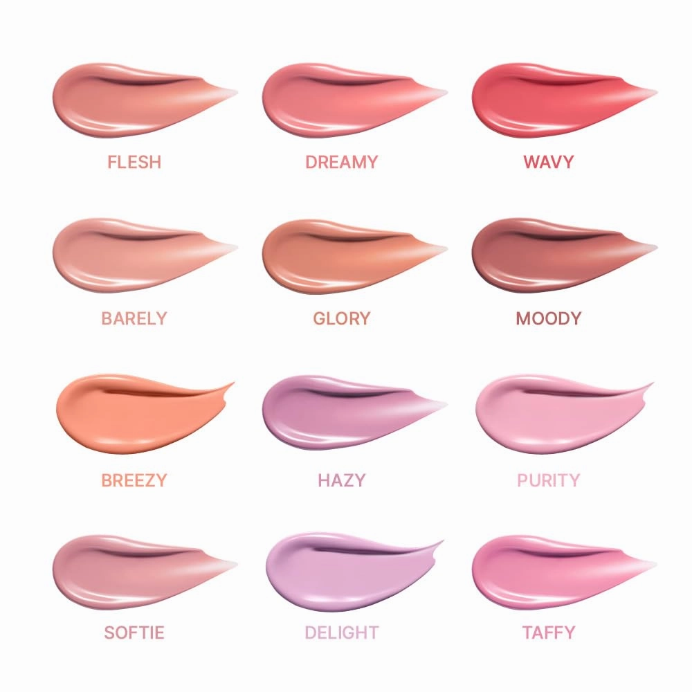 DEAR DAHLIA Petal Drop Liquid Blush – Multi-Use, High-Pigment, Lightweight & Long-Lasting, Dewy Finish, Vegan & Cruelty-Free, for Sensitive Skin, 4g – TAFFY