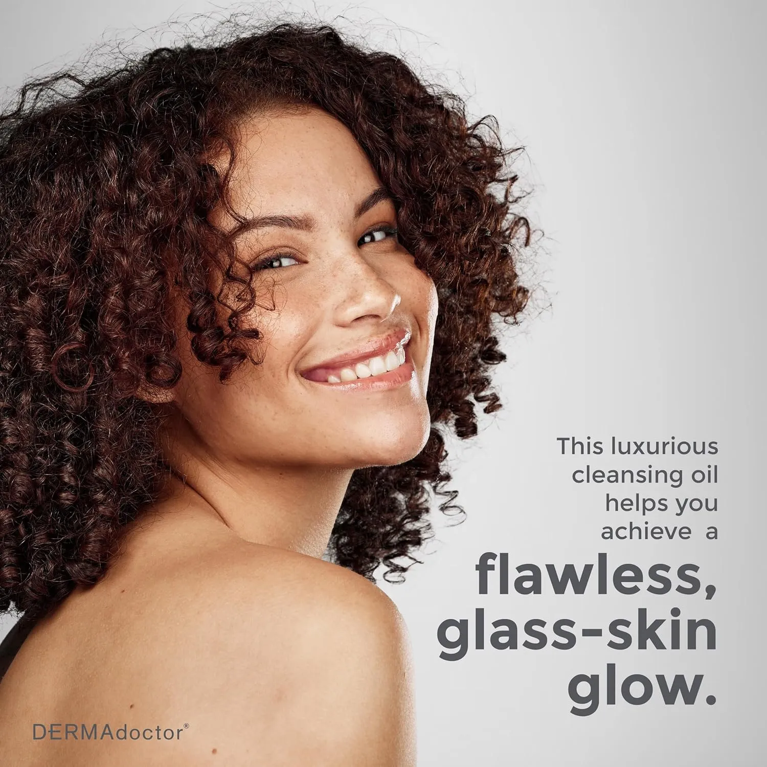 DERMAdoctor Hydrating Cleansing Oil and Makeup Remover; Dermatologist Formulated Gentle Fragrance Free Face Cleanser with Jojoba Oil and Hibiscus Extract - 6.67 fl. oz.