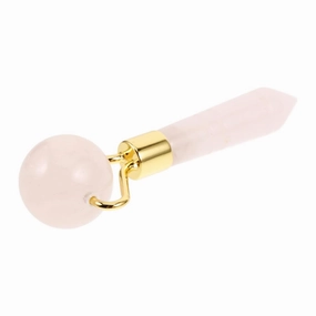 Didiseaon Jade Face Roller Tool for Facial and Eye Care Portable Skincare Massaging Roller for Puffiness Relief and Relaxation Compact Beauty Tool for Revitalizing Skin