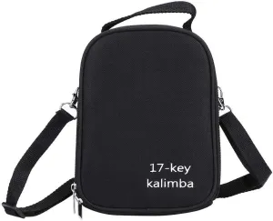 Dilwe Kalimba Bag, 17Keys Portable Kalimba Case Thumb Finger Piano Storage Shoulder Bag Handbag Box, Thumb Piano Bag Kalimba Storage Bag Musicial Instrument