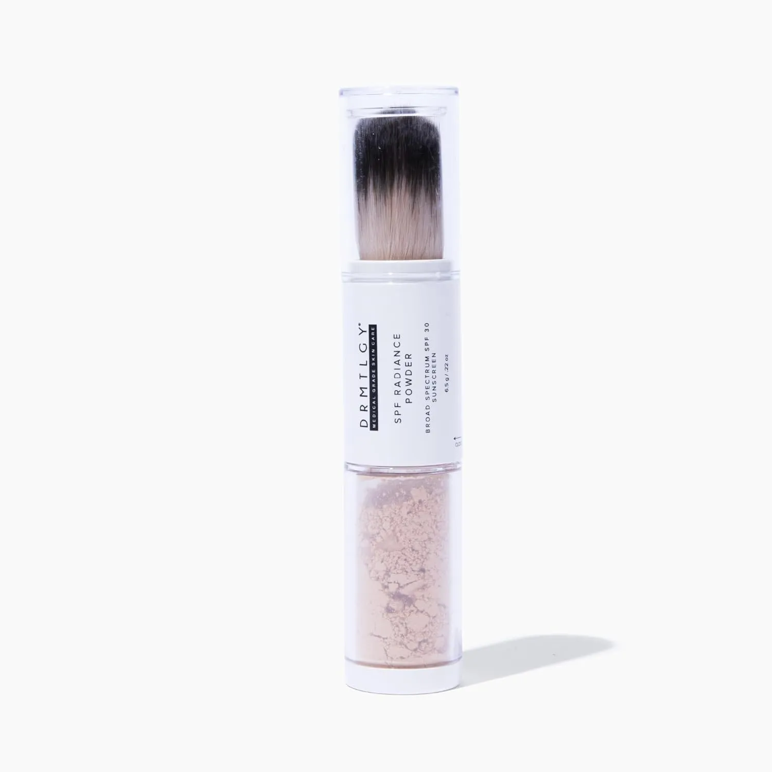 DRMTLGY SPF Radiance Powder Fair – Mineral Sunscreen Powder SPF 30, Oil-Absorbing, Sheer Tinted Setting Powder, Broad-Spectrum UV Protection, Vegan, Non-Nano, 6.5g