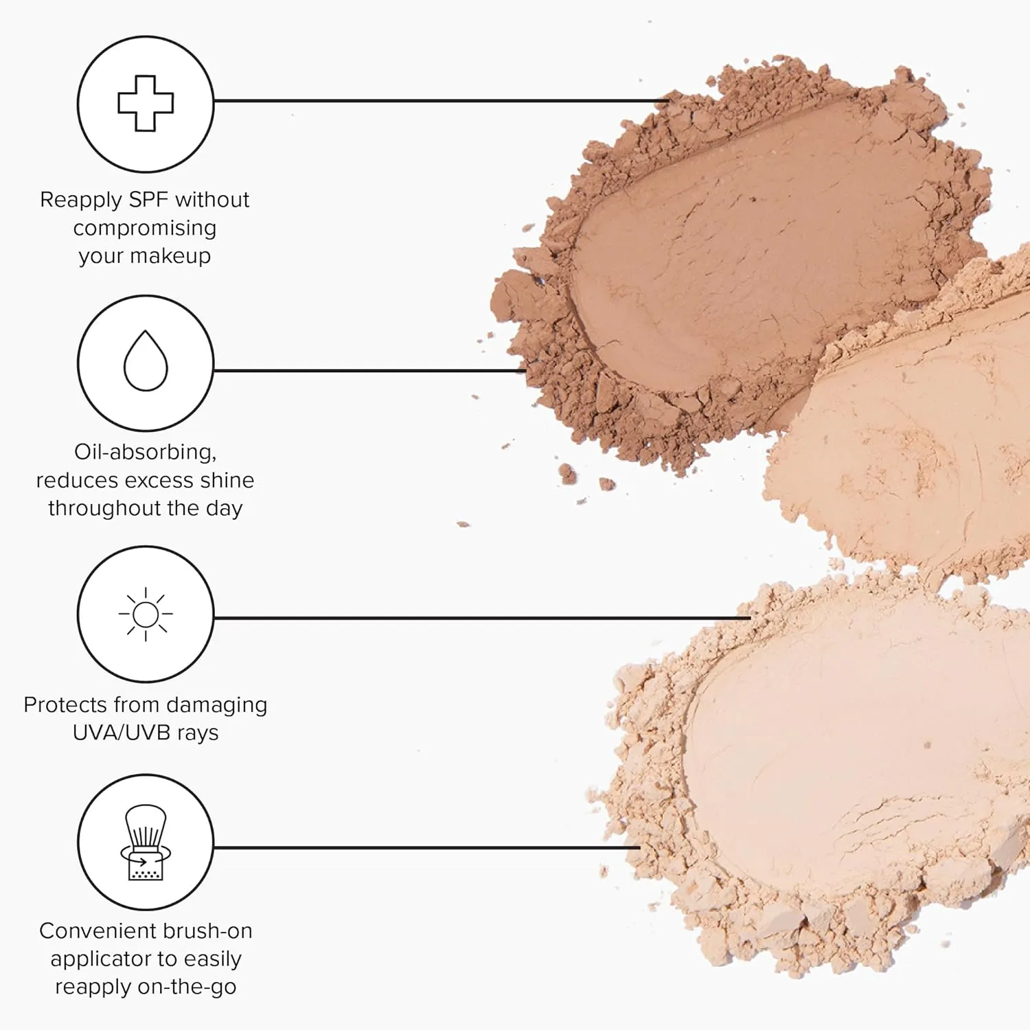 DRMTLGY SPF Radiance Powder Fair – Mineral Sunscreen Powder SPF 30, Oil-Absorbing, Sheer Tinted Setting Powder, Broad-Spectrum UV Protection, Vegan, Non-Nano, 6.5g