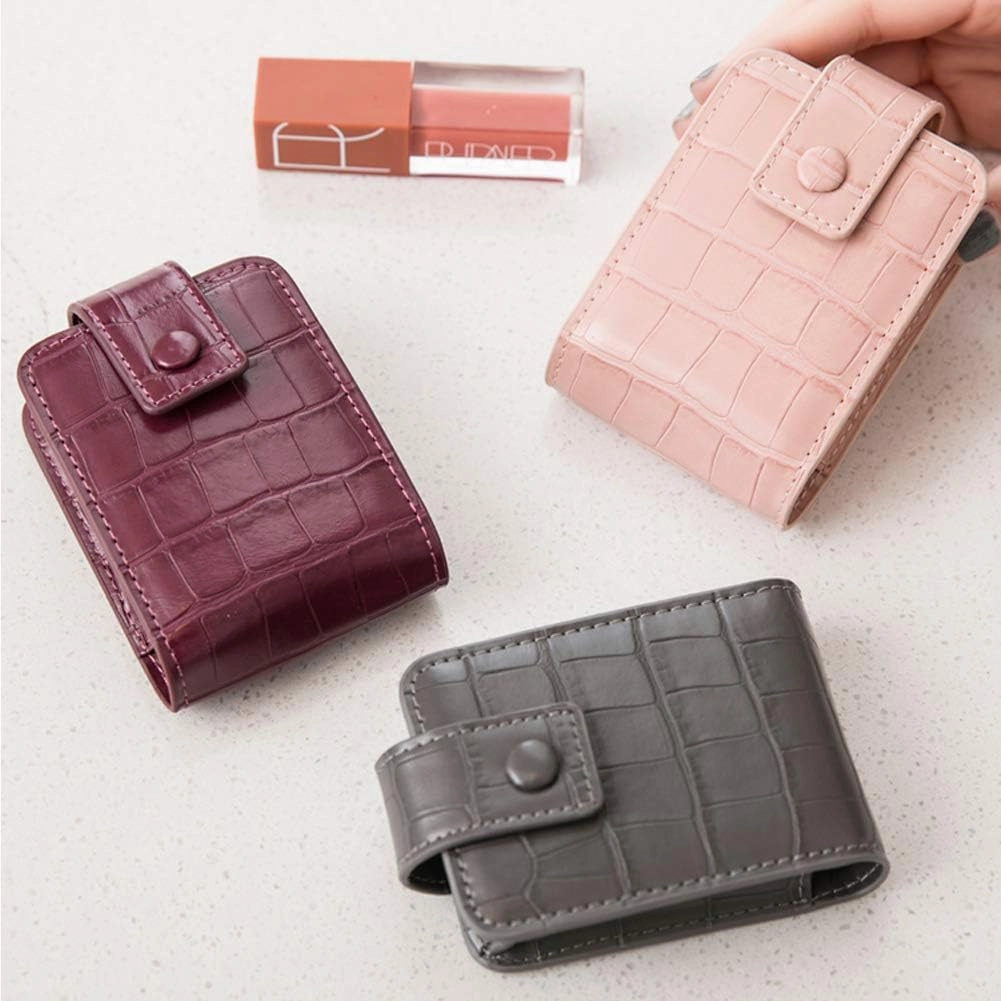 Earnda Makeup Lipstick Case for Outside Mini bag Travel Cosmetic Pouch
