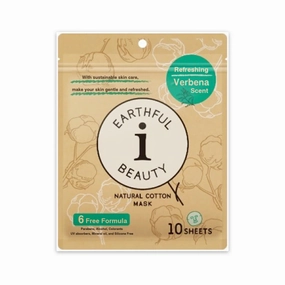 EARTHFUL BEAUTY i Sheet Mask Verbena Scent - 10 Sheet