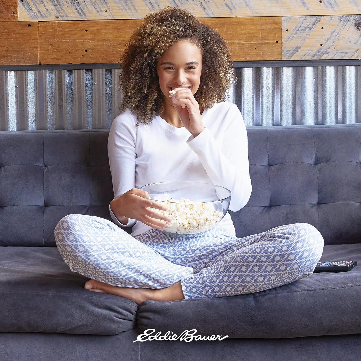 Eddie Bauer Lounge Sets for Women - Cozy Long Sleeve Shirt and Joggers Lounge Wear Sets for Women - Soft Jogger Lounge Sets