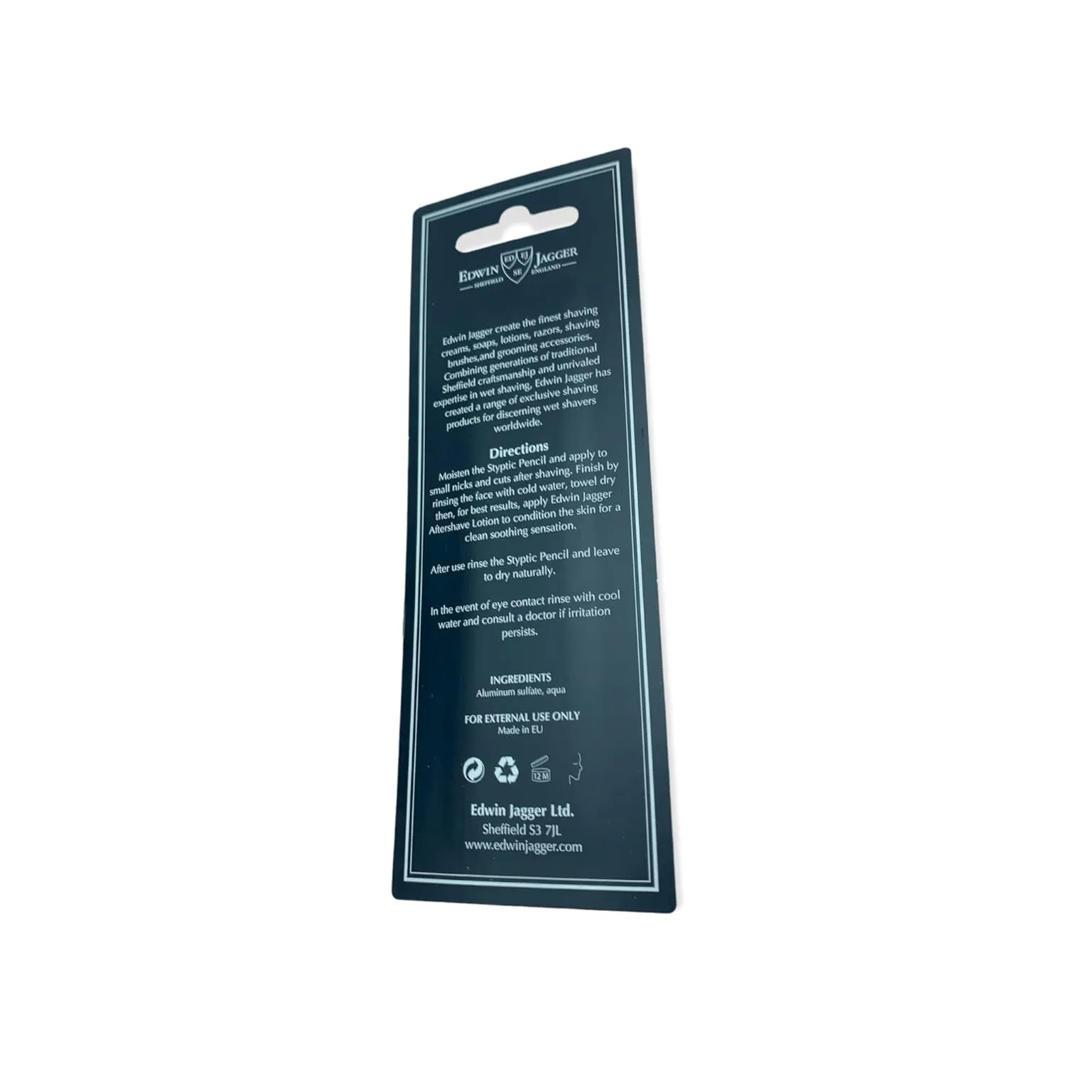 Edwin Jagger Boxed Razor Shaving Set for Men - Classic Double-Edge Safety Razor | Shaving Cream | Styptic Pencil (DE89L Razor, Sandalwood Shaving Cream, SP)