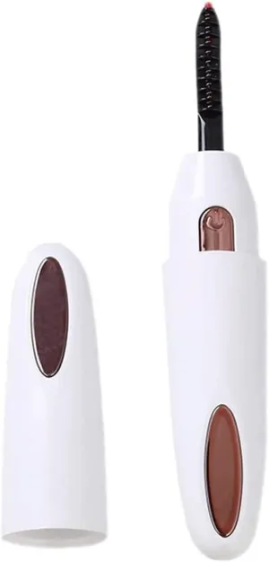 Electric Heated Eyelash Curler for Women, Mini USB Comb Eyelash Pro Curler Clip with 2 Temperatures Quick Heating Natural Long-Lasting Eye Beauty Makeup Tool
