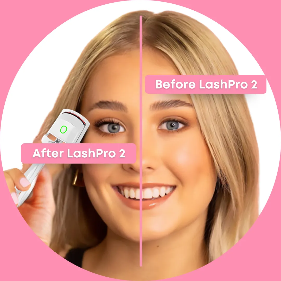 Electric Lash Curler with Silicone Heating Pads Professional No Pitching Long Lasting