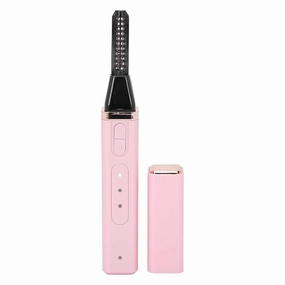 Electric Eyelash Curler, Fast Heating Long Lasting Heated Eyelash Curler USB Rechargeable Eyelashes Curling Tool with 3 Temperature Gears for Women Girl()