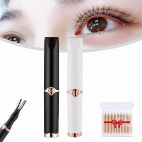 Electric Eyelash Curler for Instant Glam, Certainly Heated Eyelash Curler, Electric Eyelash Curler Heated, Portable Heated Eyelash Curler, Mini USB Rechargeable Natural Eyelash Tool