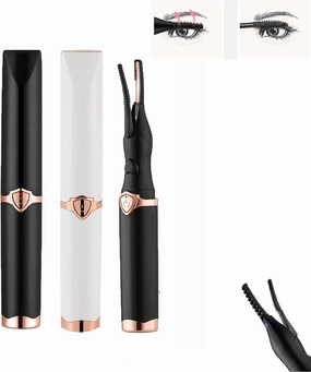Electric Eyelash Curler for Instant Glam, Heated Eyelash Curler for Women-2pcs