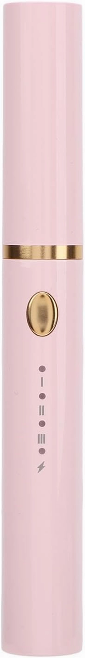 Electric Eyelash Curler Smart Temperature Controlled Long Lasting Mini Lash Curler (Pink)