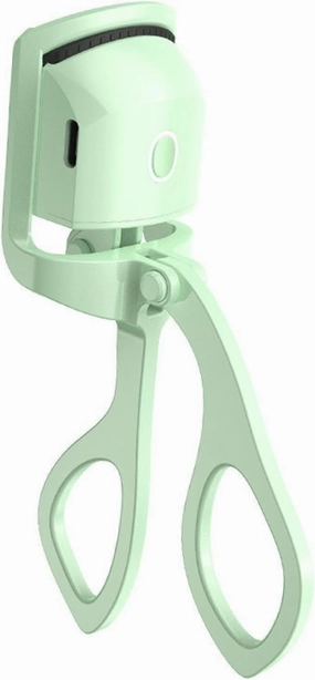 Electric Eyelash Curler, USB Charging and Heating Electric Perm Portable Eyelash Curler, Multi Color Mini Eyelash Curling Tool Green