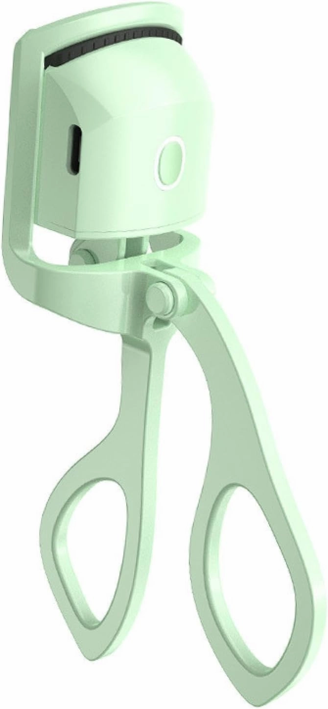 Electric Eyelash Curler, USB Charging and Heating Electric Perm Portable Eyelash Curler, Multi Color Mini Eyelash Curling Tool Green