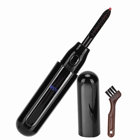 Electric Eyelash Curlers, Pilipane Heated Eyelash Curler, Rechargeable Lash Curler with Eyelash Comb for Makeup Curling Eye Lashes and 24 Hours Lasting(Black), Pilipane Heated Eyelash Cur