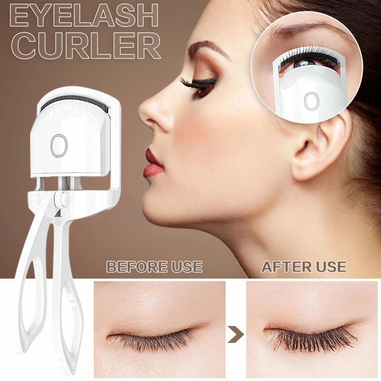 Electric Heated Eyelash Curler