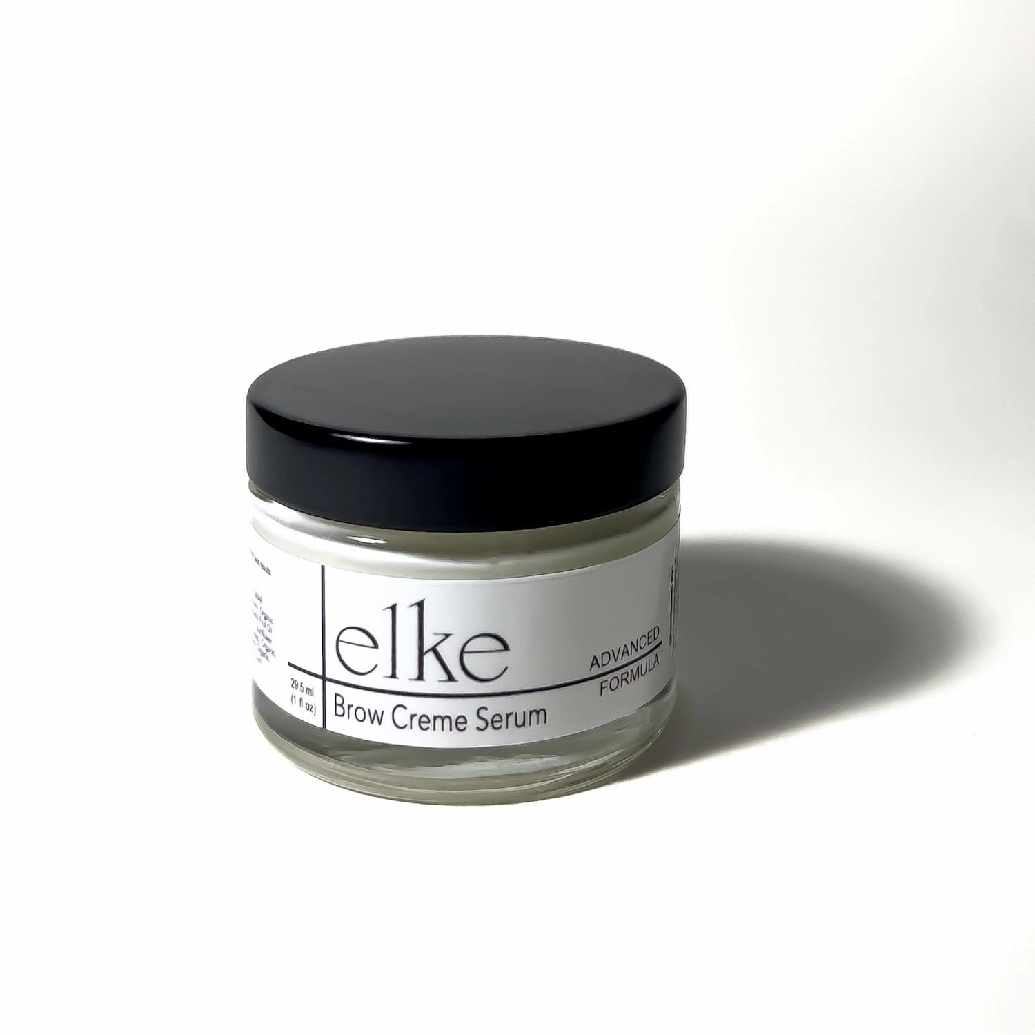elke BROW CREME SERUM vegan natural formula growth hormones chemical and synthetics free for healthier brows