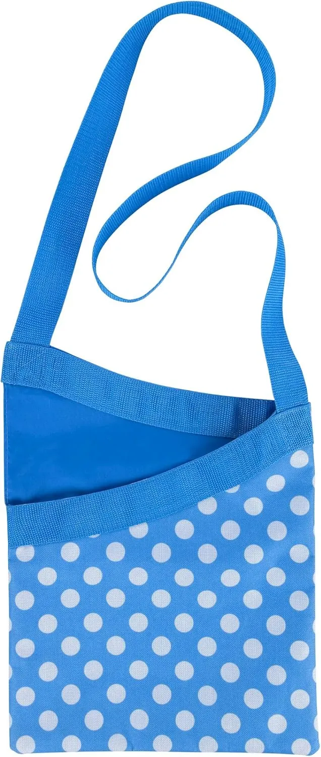 Elliott Peg Bag with Shoulder Strap, Blue, L