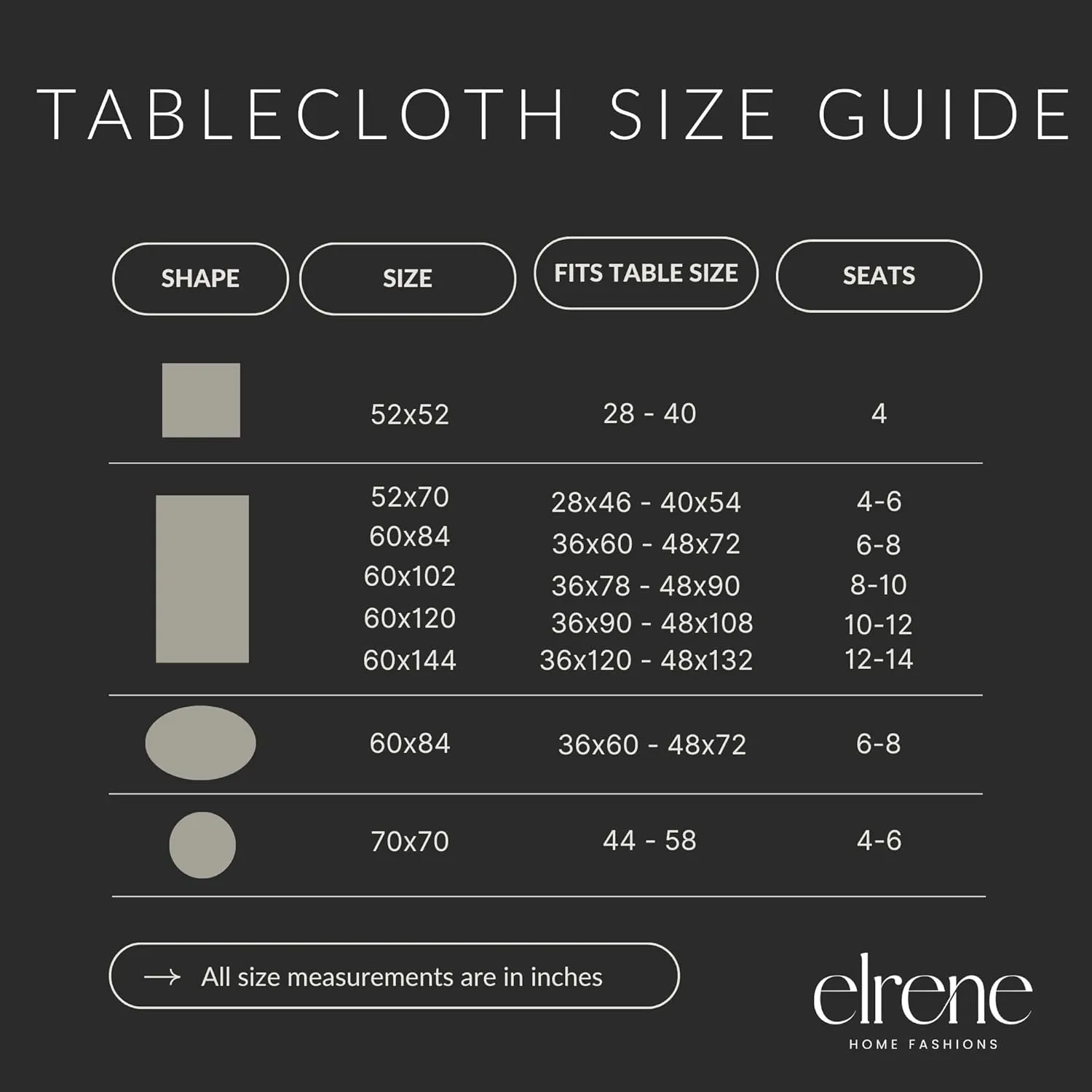 Elrene Home Fashions Continental Solid Texture Water, Stain & Wrinkle Resistant Tablecloth, 60"X120" Rectangle, Red