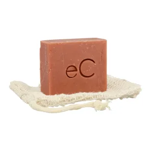 emerginC Signature Facial Bar - Naturally Formulated Soap for Face to Clean, Moisturize & Nourish Skin - Cocoa Butter, Echinacea Oil, Lavender Oil, Rose Clay & Orange (4.5 oz)