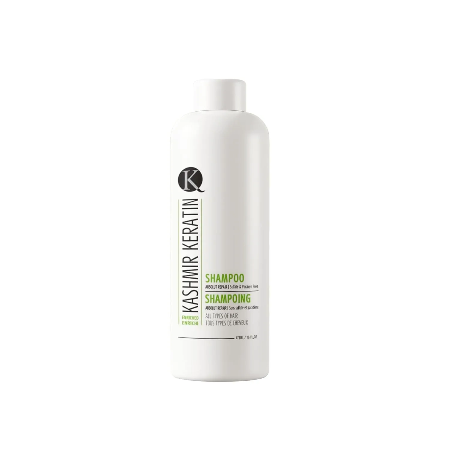 Enriched Shampoo,Sulfate free shampoo,Paraben Free,For All Types Of Hair (16 Fl. Oz)