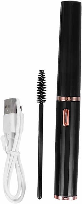 ERINGOGO 1set Electric Heated Eyelash Curler Portable Eyelash Curling Device for Easy Use for Travel and Routine Compact and Convenient Design