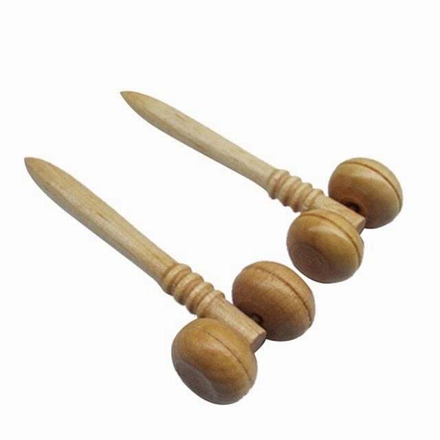 Essentials Facial & Body Massage Roller (Jade/Gold)