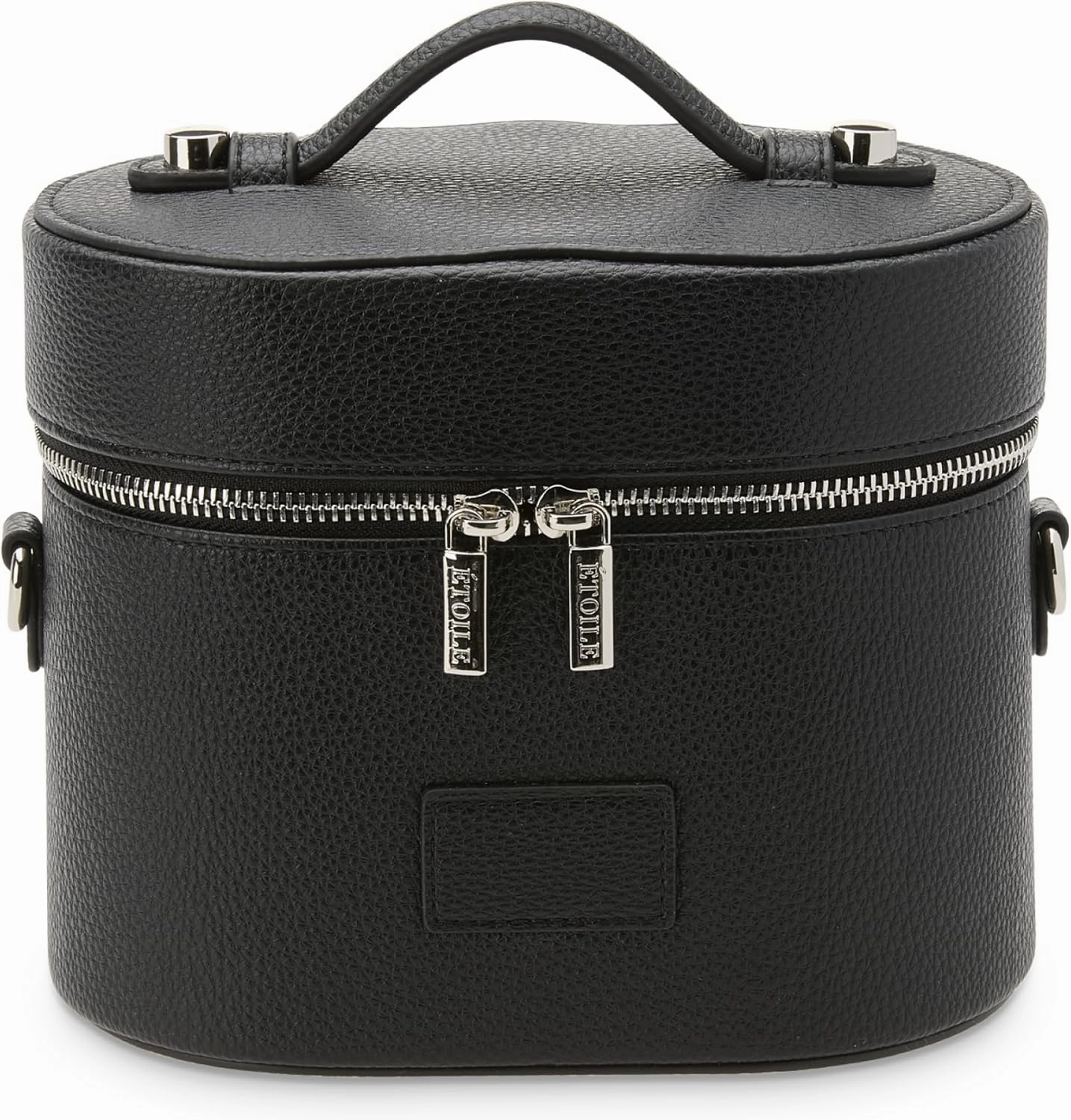 ETOILE - Oval Toiletry Case - Travel Makeup Bag Organizer with Shoulder Strap and Removable Divider