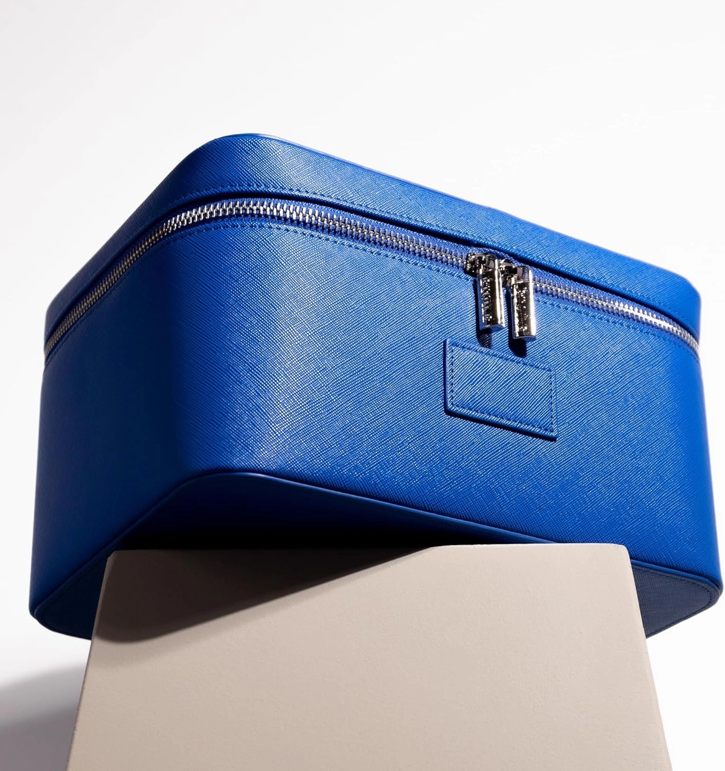 ETOILE - Vanity Case Cobalt - Stylish Travel Makeup Bag Organizer with Dividers