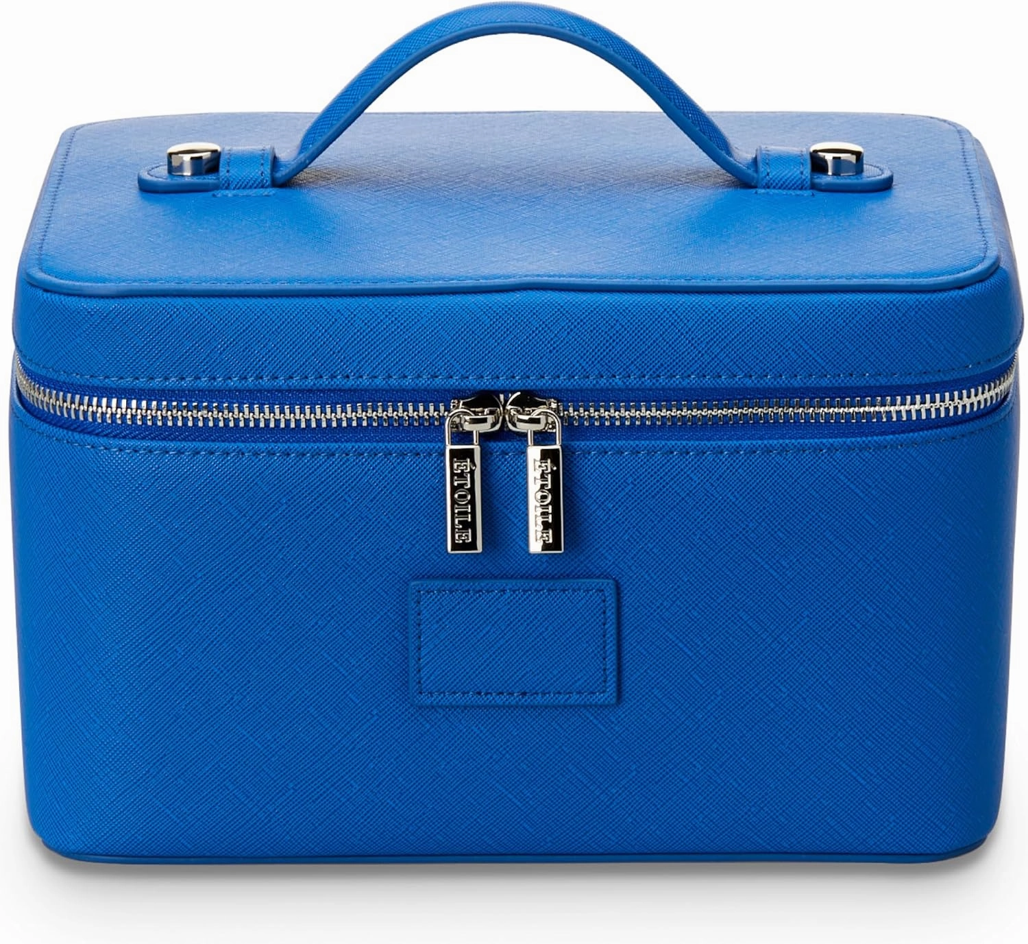 ETOILE - Vanity Case Cobalt - Stylish Travel Makeup Bag Organizer with Dividers