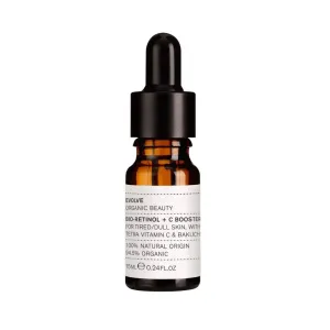Evolve Organic Beauty - Natural Bio-Retinol   C Skin Booster | Small-Batch, Vegan Clean Beauty (0.5 fl oz | 15 mL) Packaging May Vary