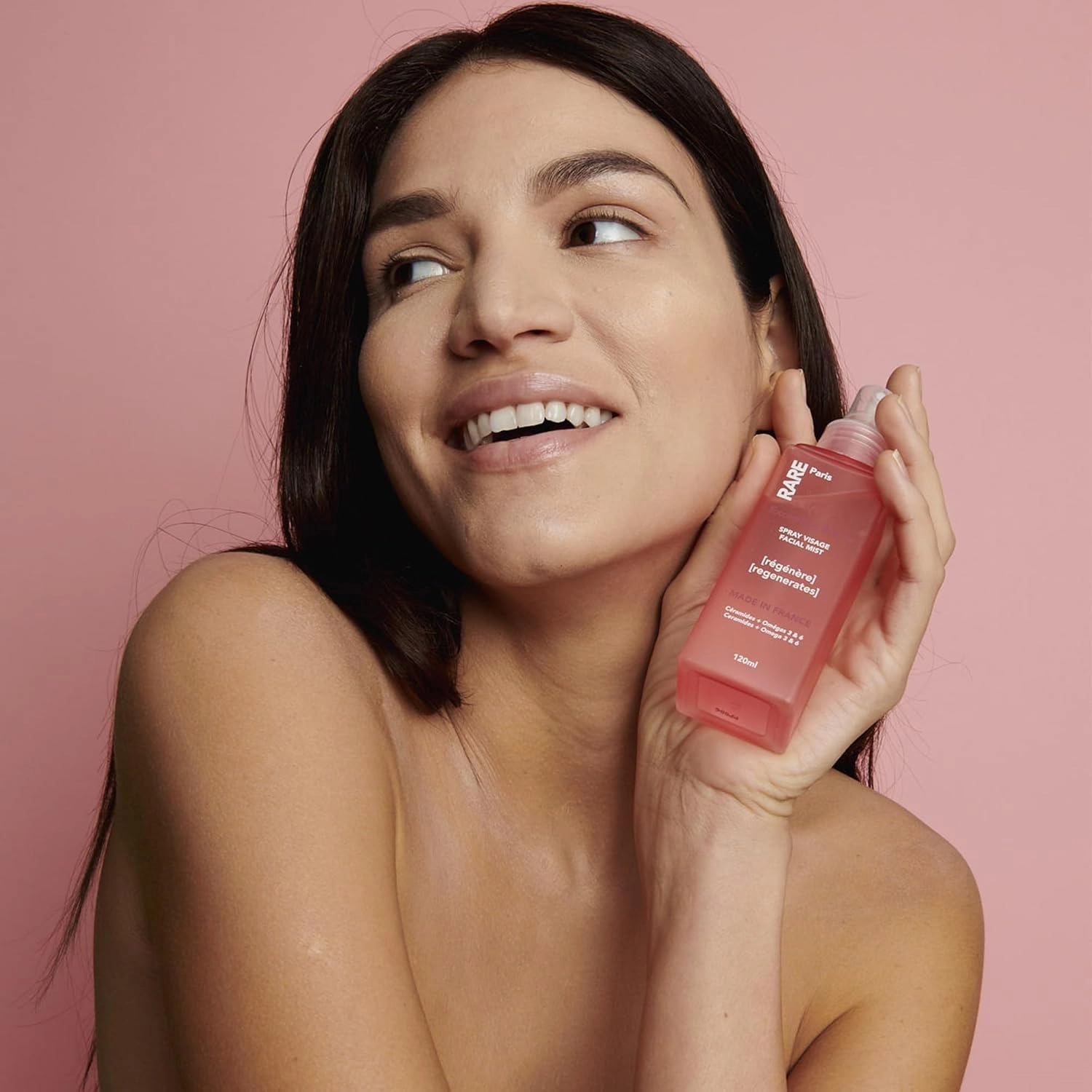 Exception Rosée - Regenerating Facial Mist - Hydrating & Refreshing - With Ceramides & Omega-3 & 6 - Brightening, Firming & Revitalizing Rose Water - For Radiant Skin - 1.69oz