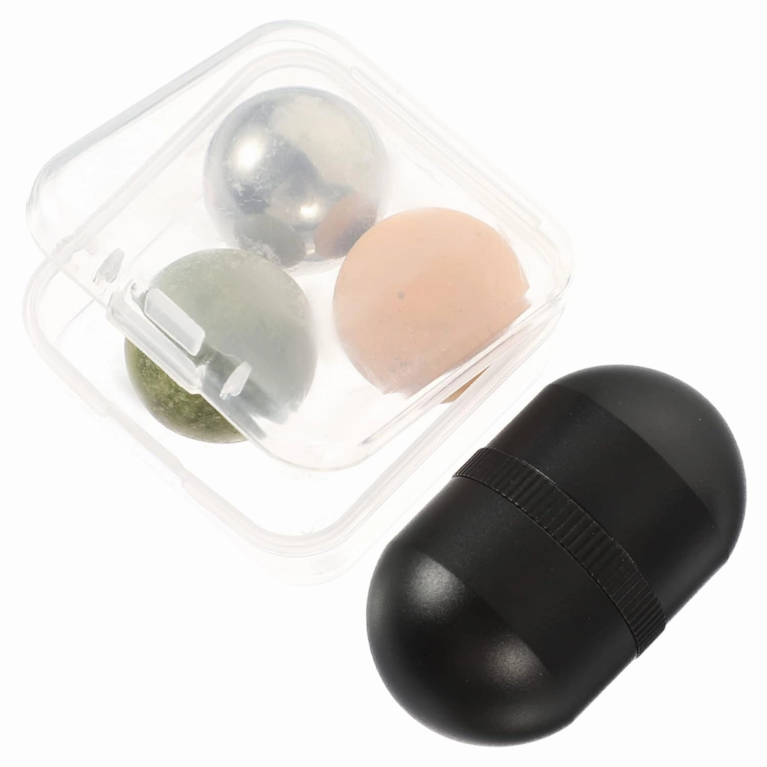Eye Facial Rollers Jade Ball Roller Set Facial Massage Tool Jade Anti-Aging Skincare