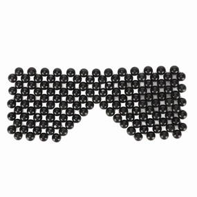 Eye Mask Jade Stone Eye Mask Facial Cooling Mask Eye Fatigue Massaging Reduce Puffiness Round Stone Eye Cover