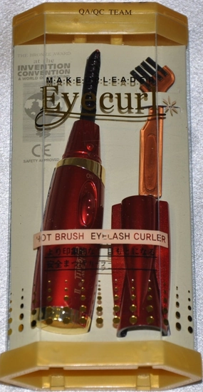 Eyecurl II Heated Eyelash Curler with Brush Choose Color (Red)