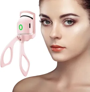 Eyelash Curler Fast Heating, Heated Eyelash Curlers 2 Gears Adjustable,Eyelash Curlers Portable, USB Lash Curler,Get The Perfect Curl Within 5S
