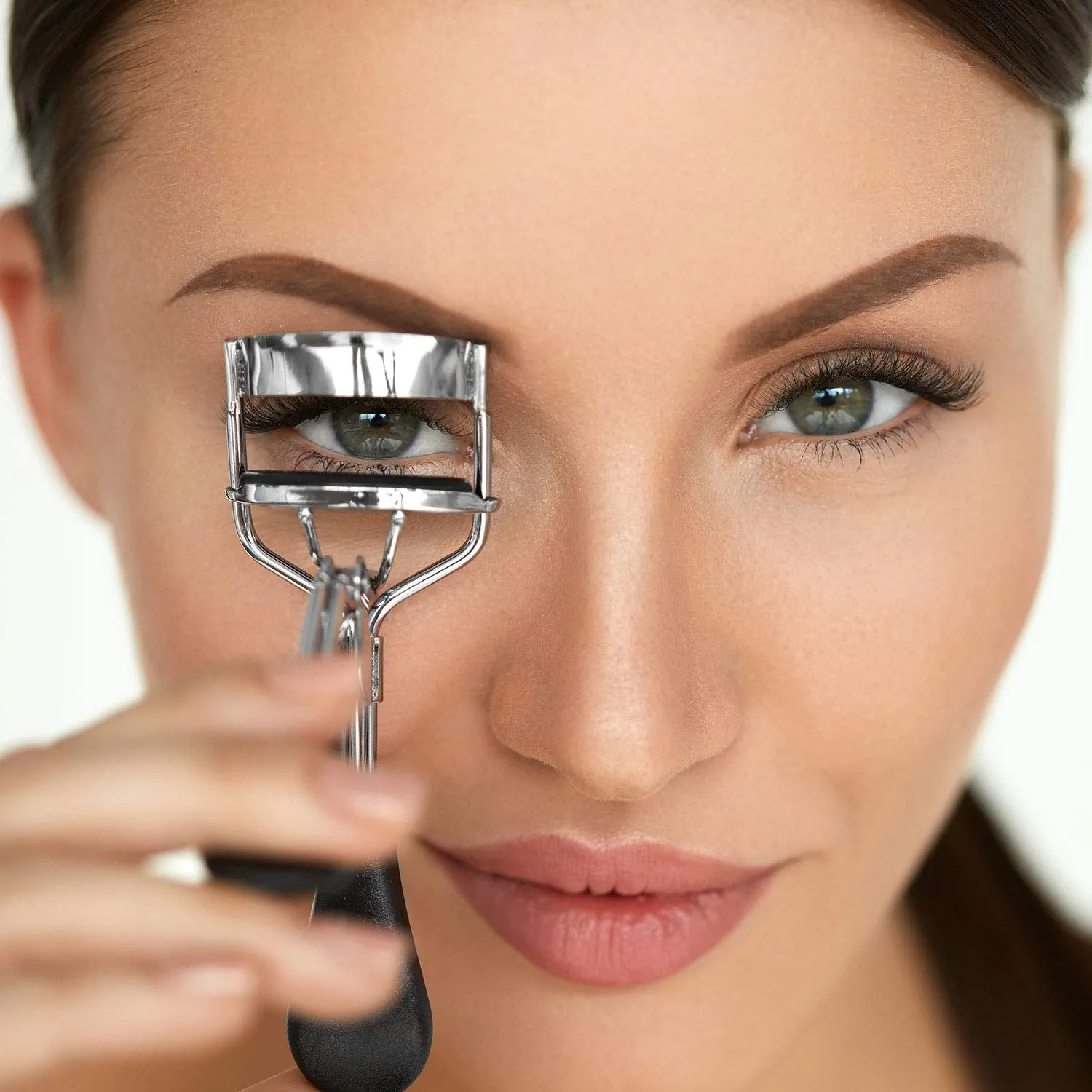 Eyelash Curler Refill Eyelash Curler Pad Silicone Rubber Curler Replacement Refill Pad for Universal Lash Curler with Clear Storage Box