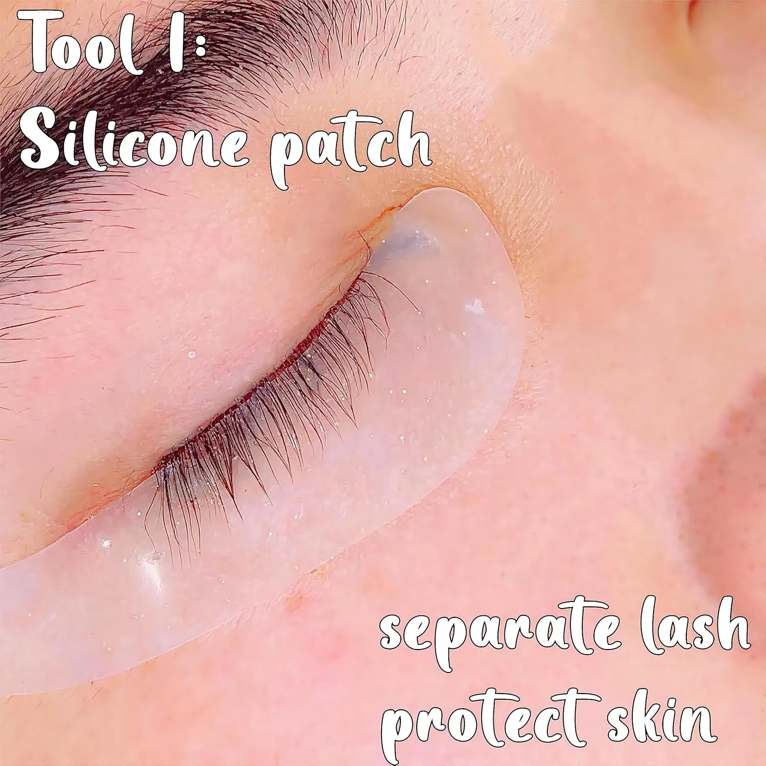 Eyelash Lift Shields Lash Lifting Pad No Glue Mix Glueless Lami Lamination Roller Upper & Lower Perm Pads for All Eyes Curling Like L Curl Extensions with Y Brush Ribbon Cover Silicone Eye Patch Tool