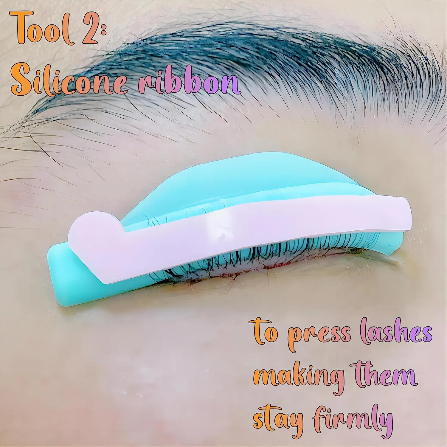 Eyelash Lift Shields Lash Lifting Pad No Glue Mix Glueless Lami Lamination Roller Upper & Lower Perm Pads for All Eyes Curling Like L Curl Extensions with Y Brush Ribbon Cover Silicone Eye Patch Tool