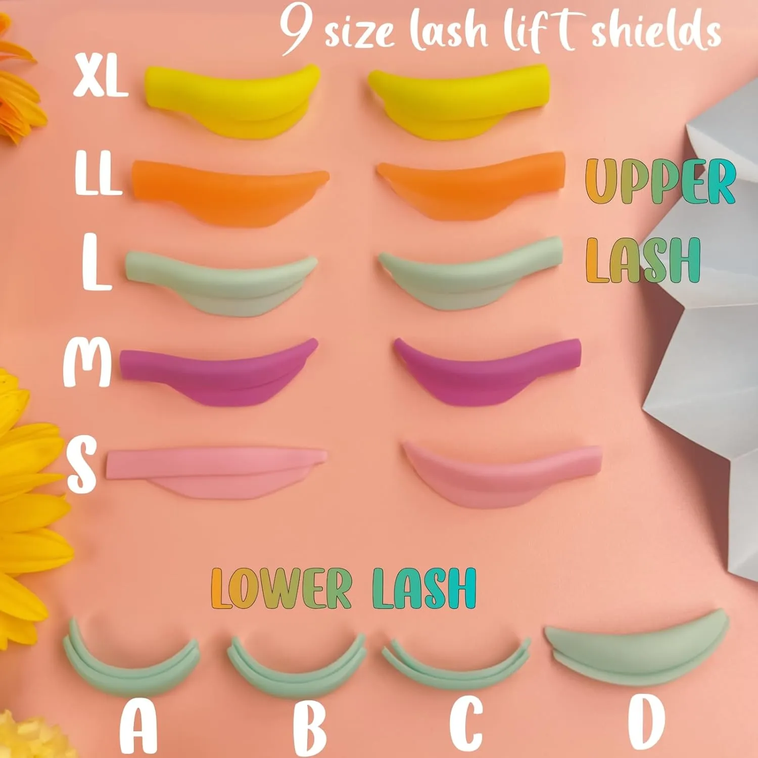 Eyelash Lift Shields Lash Lifting Pad No Glue Mix Glueless Lami Lamination Roller Upper & Lower Perm Pads for All Eyes Curling Like L Curl Extensions with Y Brush Ribbon Cover Silicone Eye Patch Tool