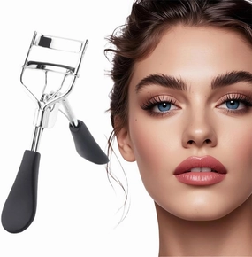 Eyelash Curler, Eye-Opening, Voluminous Lashes, Eye Lash Curler for Lush, Luxurious Lashe, Fits All Eye Shapes & Sizes (Black)