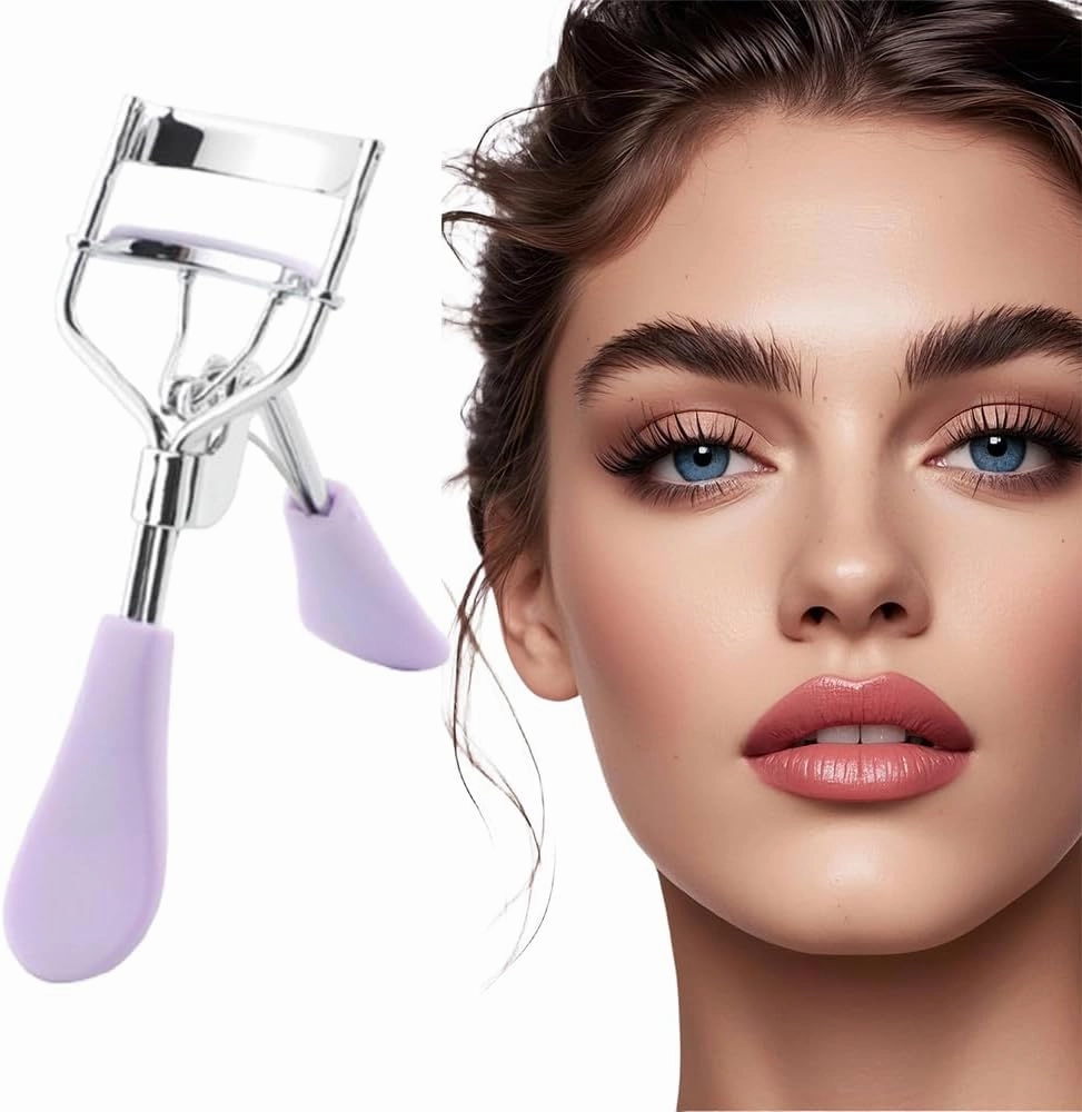 Eyelash Curler, Eye-Opening, Voluminous Lashes, Eye Lash Curler for Lush, Luxurious Lashe, Fits All Eye Shapes & Sizes (Purple)