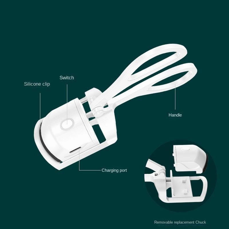 Eyelash Curler Portable Electric Heated Comb