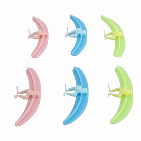 Eyelash Separator for Lash Extension, 3 Colors Professional Efficient Aid Silicone Pads Eyelash Separator Makeup Tool, Reusable Lash Isolation Helper for Beginners Professional 3 C