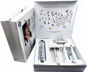 Face Natural Ingredients Cream Gift Set Face Massager,Serum Wow Effect,Tightening, Firming, Anti Wrinkle, for Men & Women, Non-Greasy Formula Paraben-Free