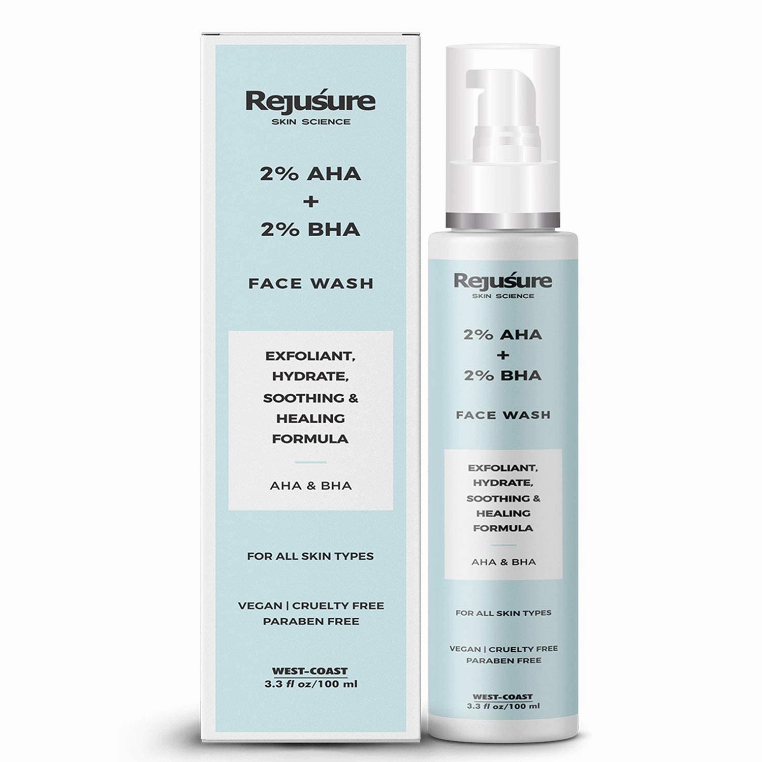 Face Wash for Exfoliant, Hydrate, Soothing & Healing Formula – 100ml