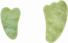 Facial Massage Roller Gua Sha Board Double Heads Jade Stone Jade Roller Gouache,type 011