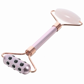 Facial Roller Massager Stone Y-shape Roller Head Face Roller for Skin Revitalization